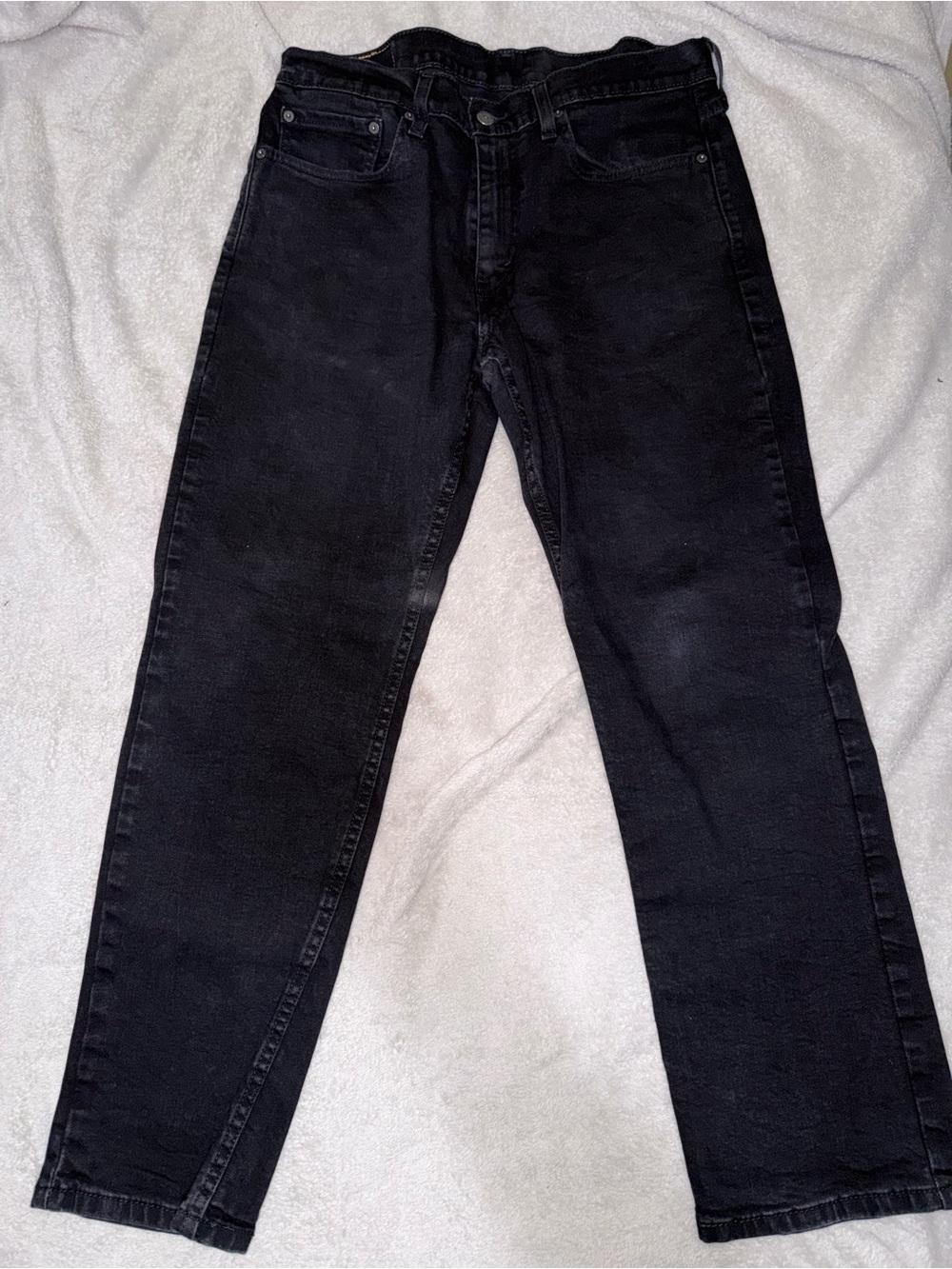 Levi's Black Straight Leg Men's Jeans